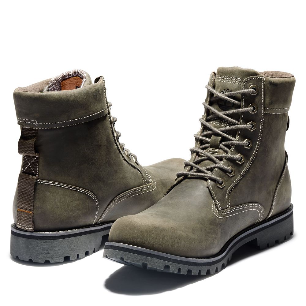 Timberland 6-Inch Μποτακια Ανδρικα Ελιά - Rugged Waterproof Ii - Greece 7132698-RT